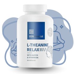   USA medical RELAX kapszula AlphaWave® L-theanine-nel és glicinnel 60 db