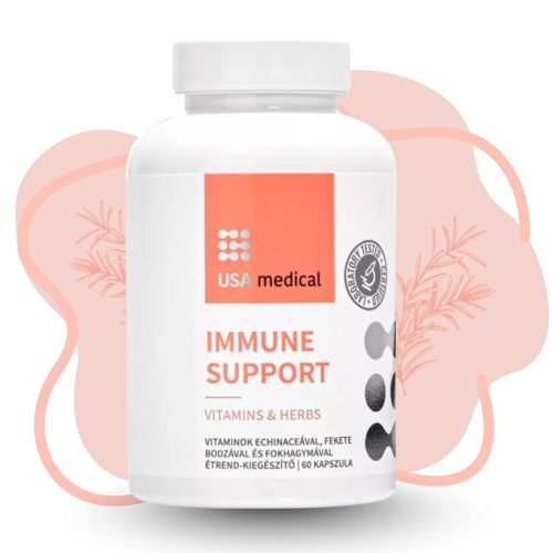 USA medical Immunerősítés gyógynövény kivonatokkal és vitaminokkal 60 db