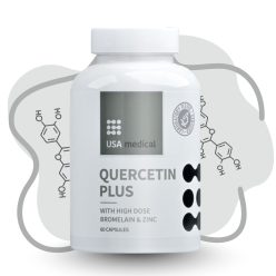   USA medical Kvercetin kapszula cinkkel és bromelainnal 60 db
