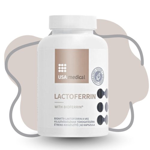 USA medical Laktoferrin BioFerrin®-nel kapszula 60 db