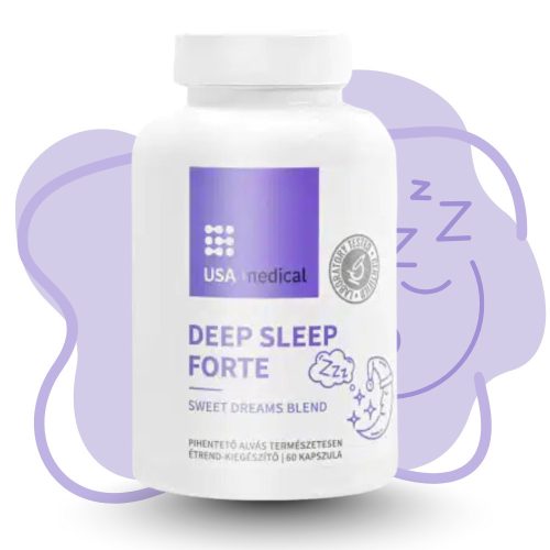 USA medical Deep Sleep „pihentető alvás” kapszula 60 db