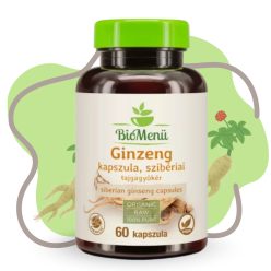 BioMenü BIO GINZENG kapszula szibériai 60 db