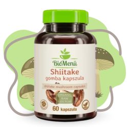 BioMenü BIO SHIITAKE gomba kapszula 60 db