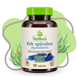 BioMenü BIO Kék spirulina alga 90db tabletta