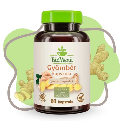 BioMenü BIO Gyömbér kapszula 60db