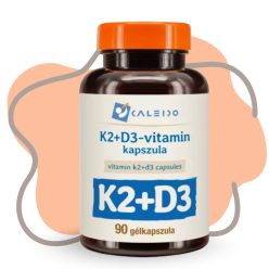 Caleido K2 + D3-VITAMIN gélkapszula 90 db