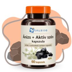 Caleido ánizs + aktív szén kapszula 60db