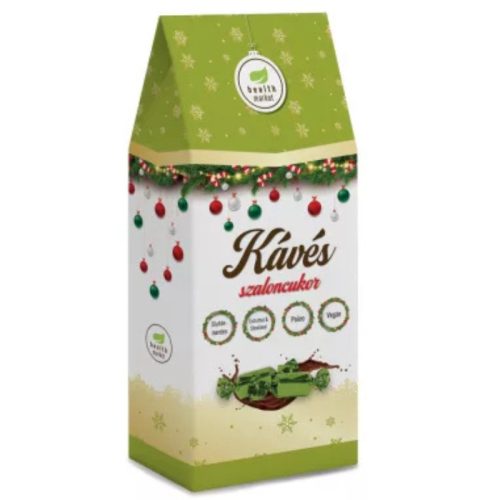 Health Market Kávés szaloncukor 250g kókusztejes csokoládéval mártva