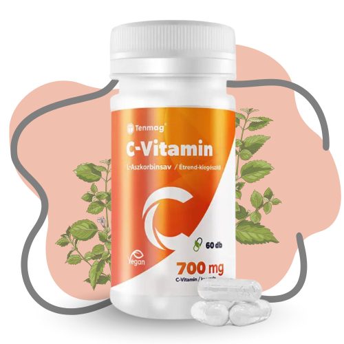 Tenmag C-vitamin 700mg kapszula - 60db