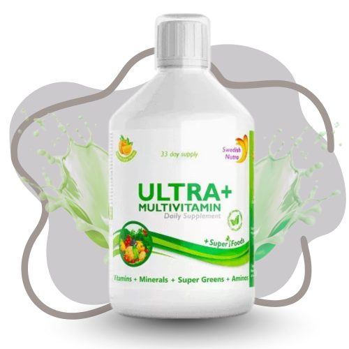 Swedish Nutra ULTRA+ folyékony multivitamin 500 ml