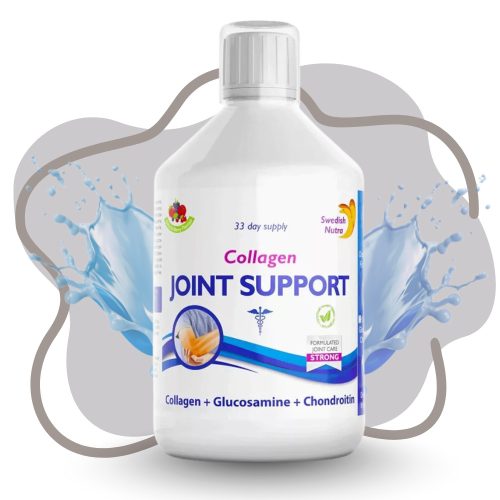 Swedish Nutra JOINT - CUKORMENTES ízületvédő folyékony kollagén, glükozamin, kondroitin és MSM 500ml